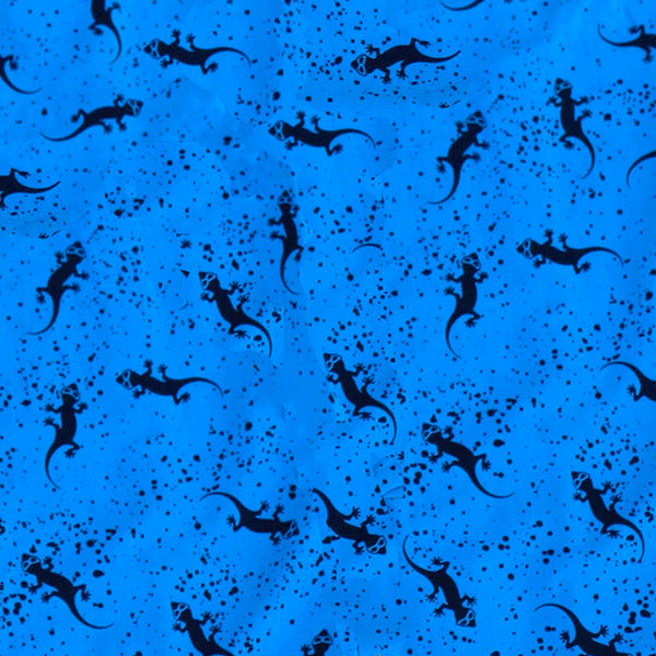90s Forever Gecko Beach Pants Bright Blue