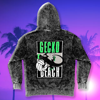 1989 Renegade Beach - Bootleg 4 Acid Wash Hoodie