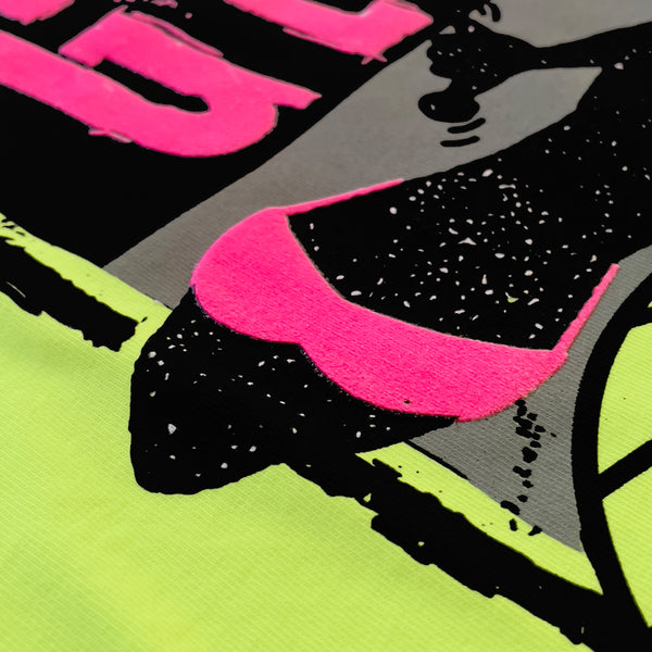 1989 Renegade Beach - Gecko Bootleg 4 - 1980's Neon Lemondade Tee