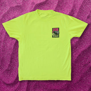 1989 Renegade Beach - Gecko Bootleg 4 - 1980's Neon Lemondade Tee