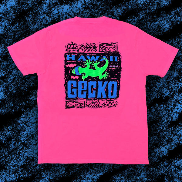 1988 Gecko Bootleg - Hot Pink Neon Tee