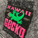 Gecko Bootleg Stone Acid Wash Fleece Shorts