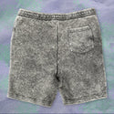 Gecko Bootleg Stone Acid Wash Fleece Shorts