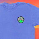 Buds McGecko - 1980's Boardwalk Blue Pigment Tee
