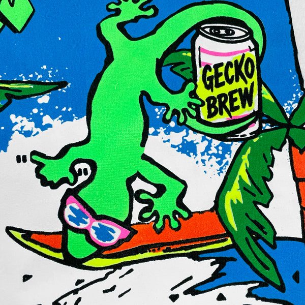 Buds McGecko - 1980's Neon Green Tee