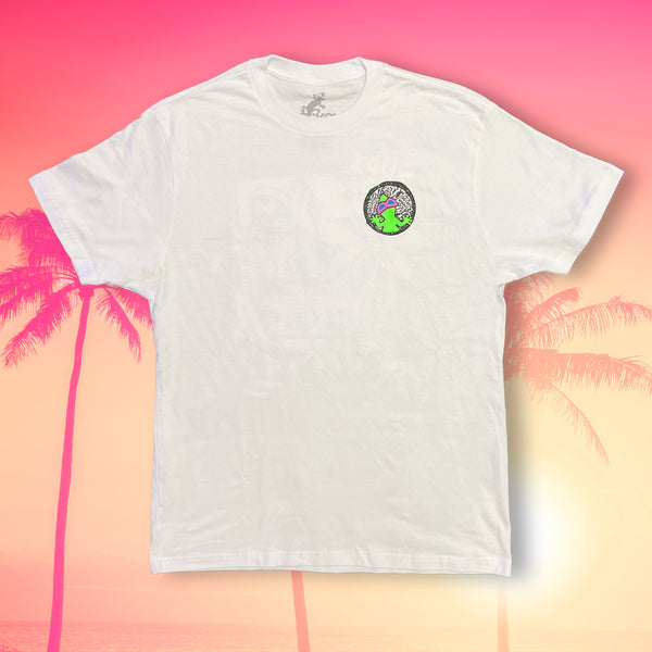 Buds McGecko - White Tee