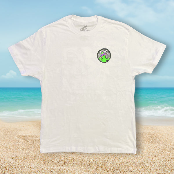 Buds McGecko - White Tee
