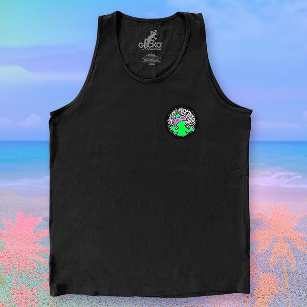Buds McGecko - 1989 Black Tank