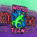 Gecko Earth Day - Secret 1980s Hand-Painted Retro Tee