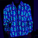 Gecko Camo Reversible Windbreaker Black