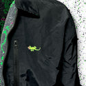 Gecko Camo Reversible Windbreaker Black