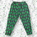 1988 Gecko Camo Beach Pants - Black