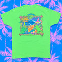 Camp Gecko '89 - 1980s Neon Green