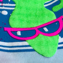 1989 Gecko Vinyl Cotton Candy Hoodie