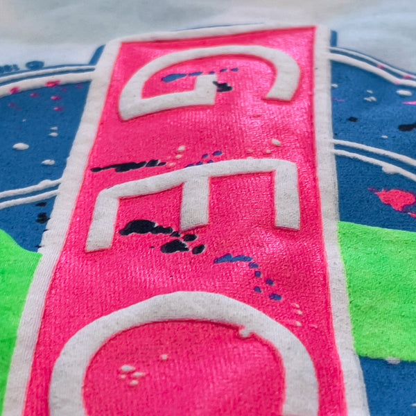 1989 Gecko Vinyl Cotton Candy Hoodie