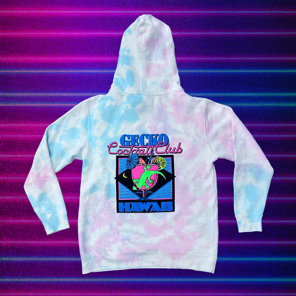 Gecko Cocktail Club Cotton Candy Hoodie