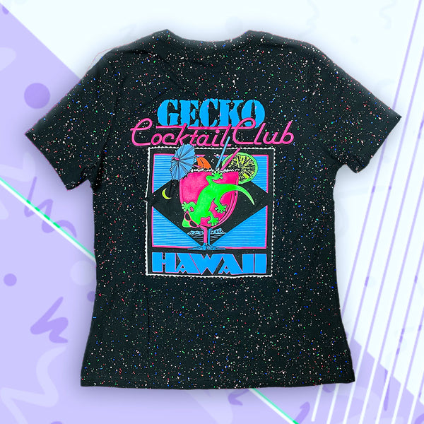 Women's 1988 Glow-In-The-Dark Splatter - Gecko Cocktail Club