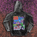 Lava Rock Legends - Nazar x Gecko 5 - Black Acid Wash Hoodie