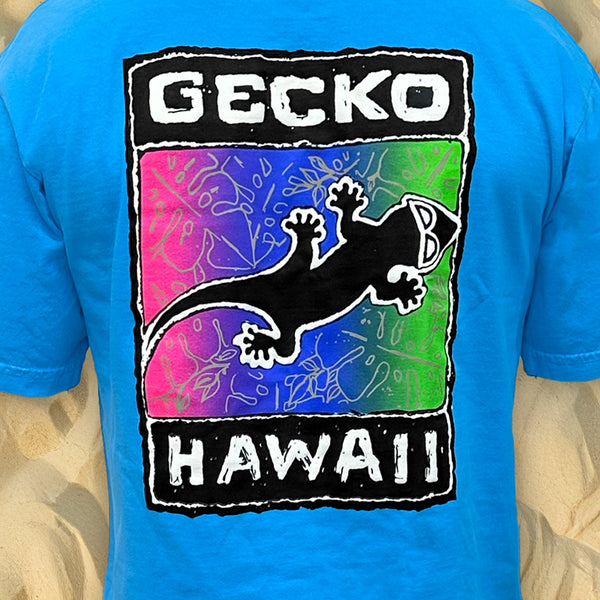 1988 Gecko Blends V2 - Neon Blue Tee
