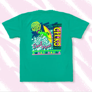 '89 Gecko Cool Move - Tropic Splash Green Pigment Dyed T-Shirt