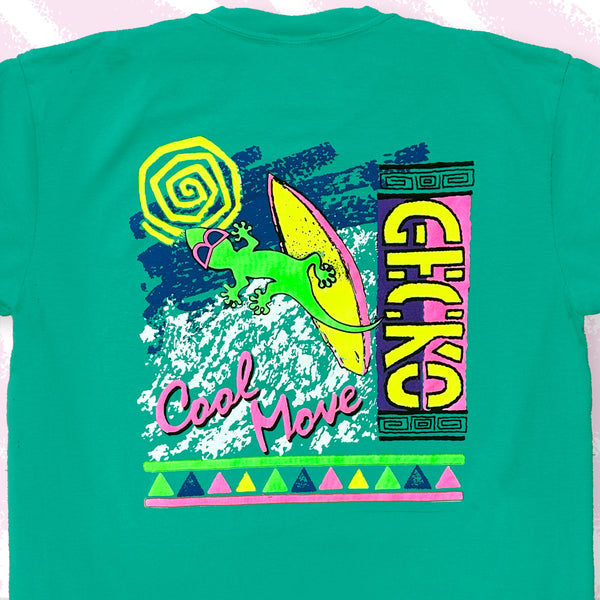 '89 Gecko Cool Move - Tropic Splash Green Pigment Dyed T-Shirt