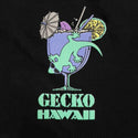 Gecko Cocktail Club - Limited Yacht Rock Edition Black Tee