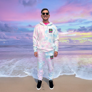 Gecko Bootleg - Cozy Cotton Candy Full Sweat Suit