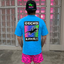 1988 Gecko Blends V2 - Neon Blue Tee