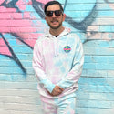 1989 Gecko Vinyl Cotton Candy Hoodie