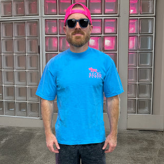 1988 Gecko Blends V2 - Neon Blue Tee