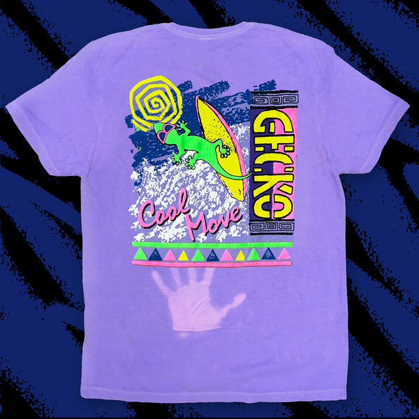 89 Cool Move - Purple to Pink HyperFLASH Tee | Gecko Hawaii