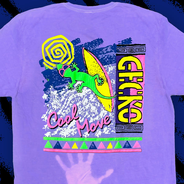 89 Cool Move - Purple to Pink HyperFLASH Tee | Gecko Hawaii