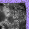 Gecko Vision - Black Crystal Dye Shorts