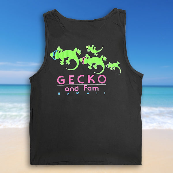 Gecko Fam Black Tank