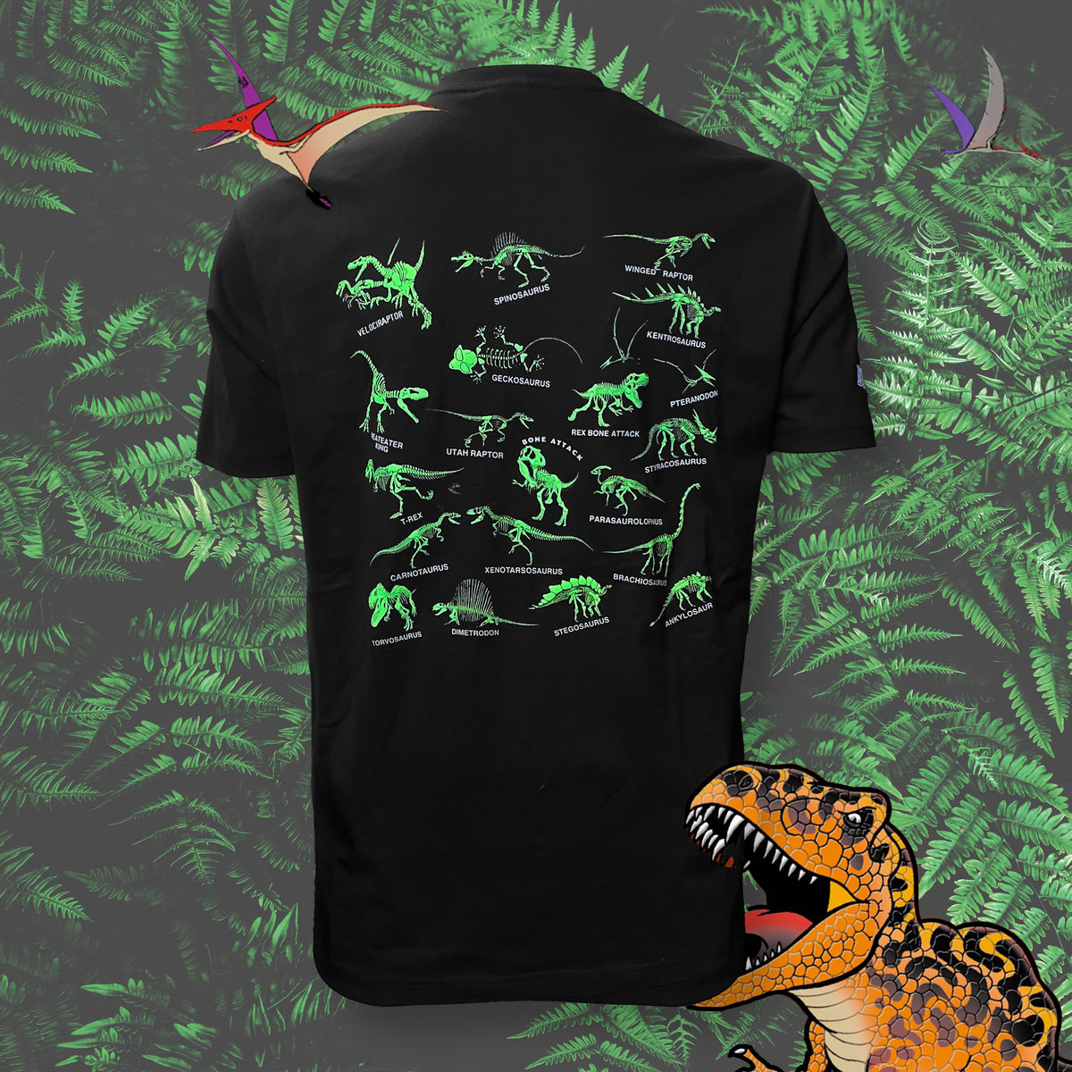 1993 Dino Pack X Gecko Glow Bones Tee