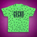 Neon Green Forever Gecko Puffed Lava Tee