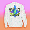 Secret Glow Splatter - Gecko City Surf Shop 1989 Crew