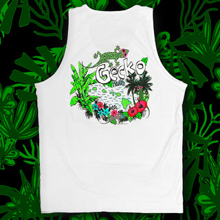 Gecko Hawaiian Islands 1989 - White Tank