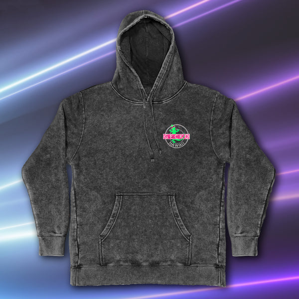 Vinyl Gecko - Stone Acid Wash Premium Hoodie