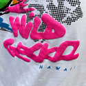 1989 Gecko Graffiti White LS Tee