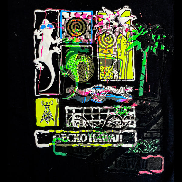 Gecko Art Project Tee #1 - Venice Is Breached - One of a Kind