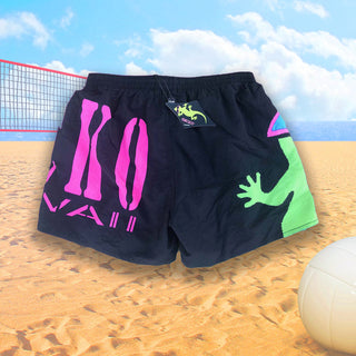 The Iconic Gecko Wrap Black Volley | Gecko Hawaii