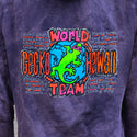 1989 Purple Acid Wash Gecko World Hoodie