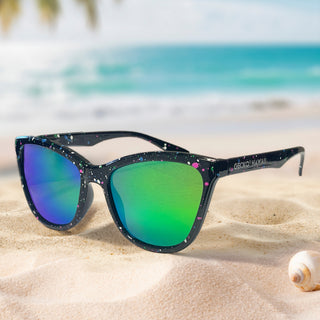 Gecko Retro Splatter Sunglasses