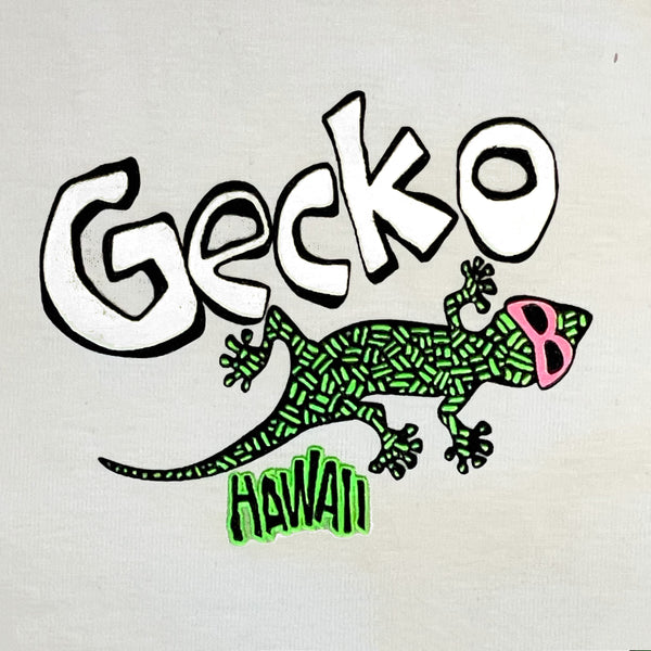 Gecko Hawaiian Islands 1989 - White Tank