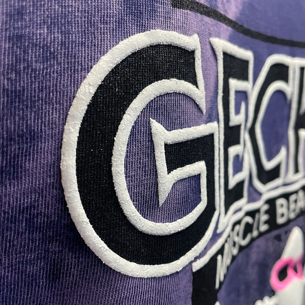 1988 Gecko Muscle Beach - Secret Colorway Acid Wash Tee