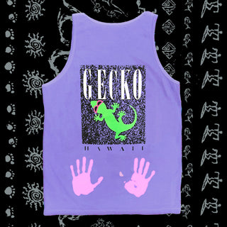 1987 Gecko Marble HYPERTANK - Purple-to-Pink