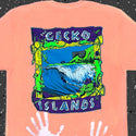 1988 Gecko Islands Re-Issue HYPER Orange Tee