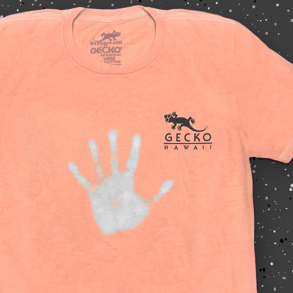 1988 Gecko Islands Re-Issue HYPER Orange Tee