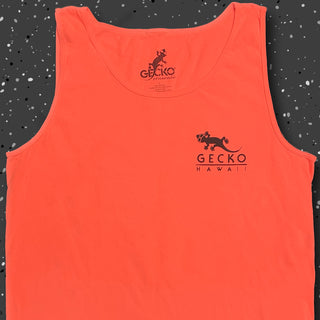 1988 The Gecko Islands Re-Issue - Neon Orange Rad Tank